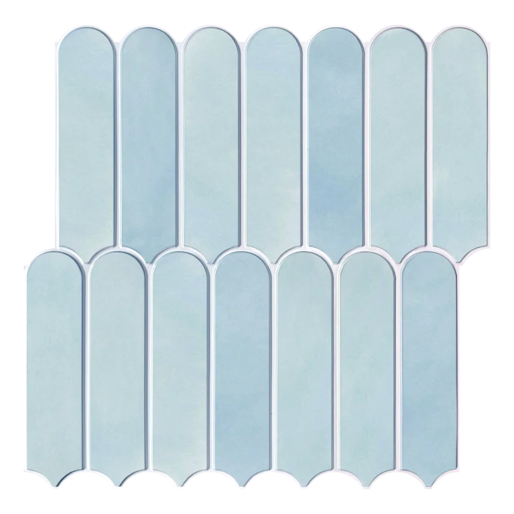 3D Pink Peel & Stick Backsplash Tile