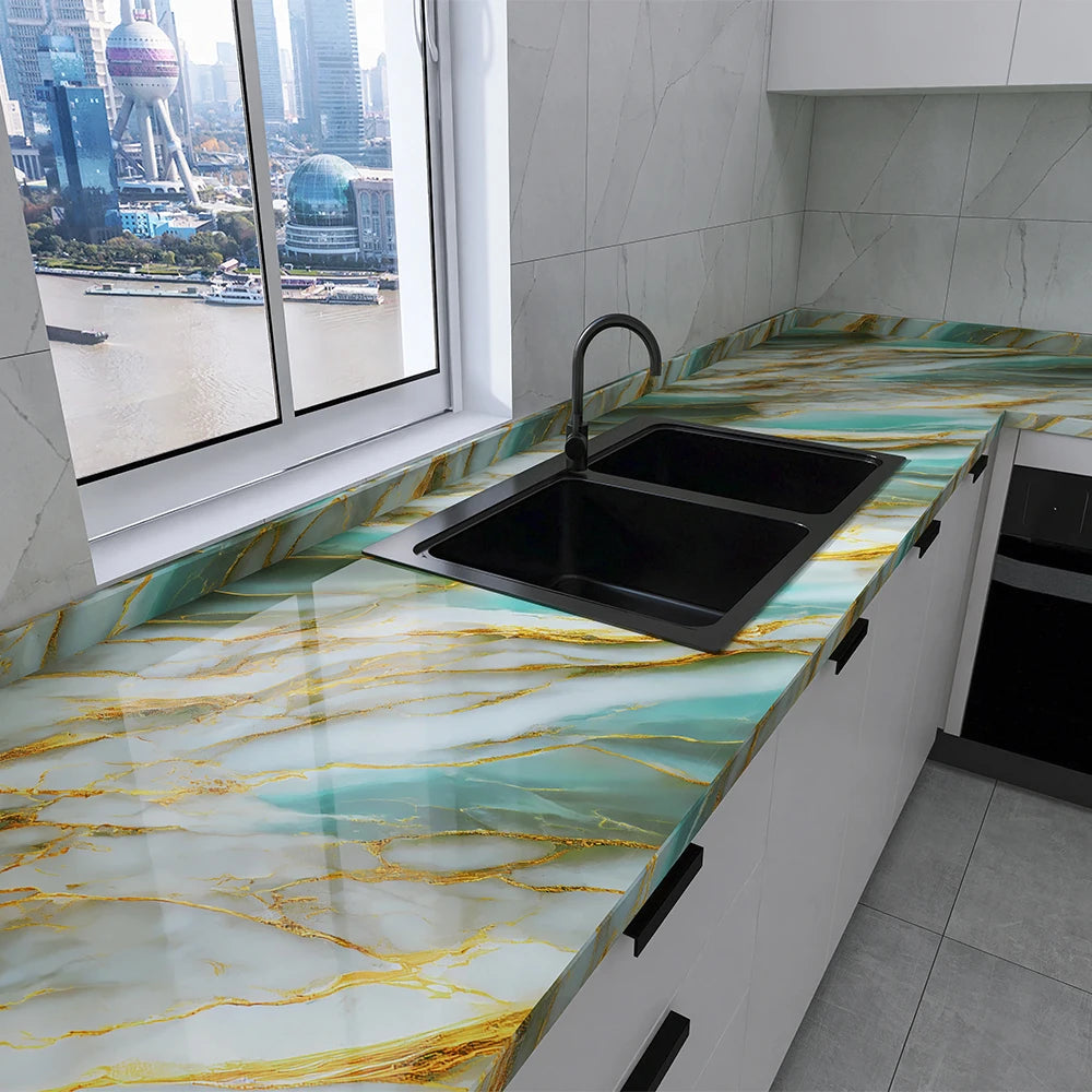Marble PVC Countertop Wallpaper