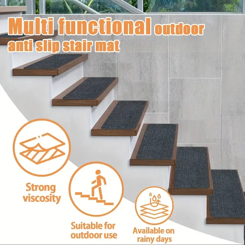 Non-Slip Absorbent Stair Treads