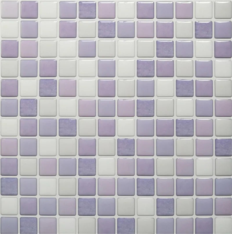 3D Mosaic Peel & Stick Wall Tiles