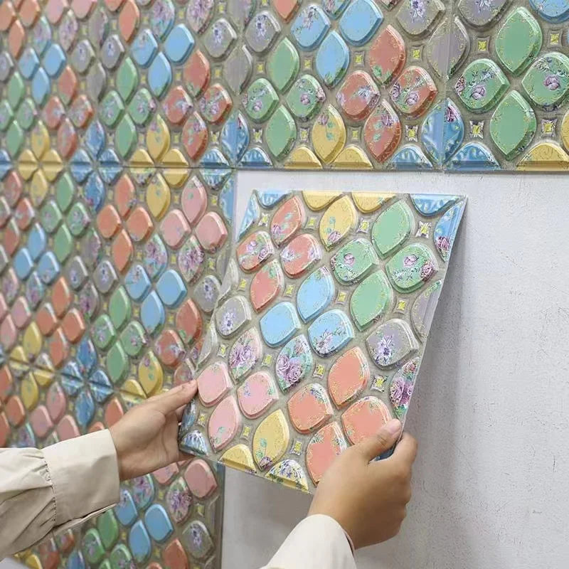 Marble Peel & Stick Backsplash Tile