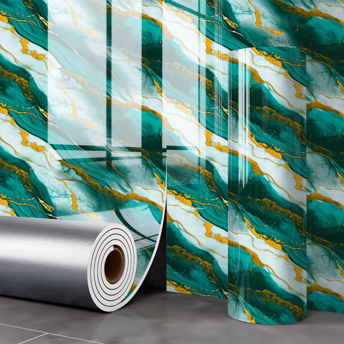 Gilded Marble Peel & Stick Wallpaper