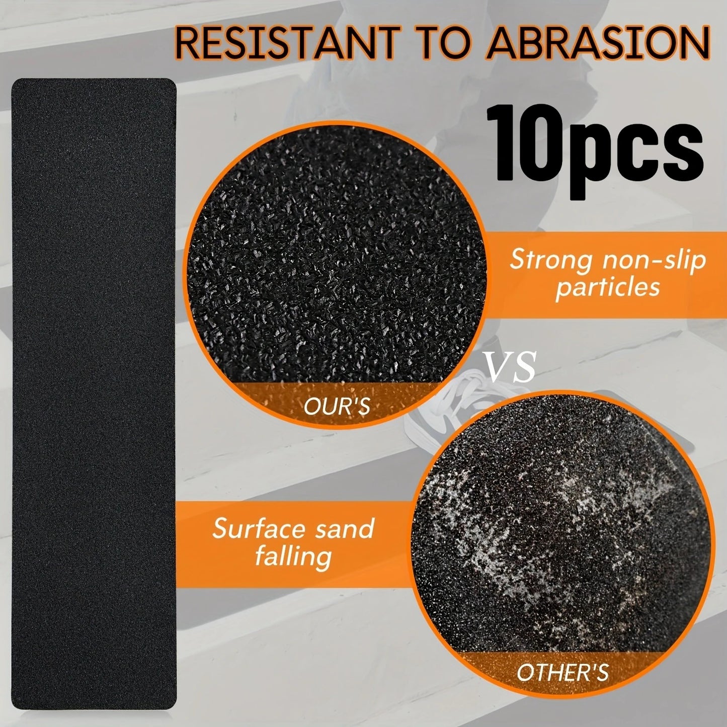 Rubber Anti-Slip Stair Tread Strips
