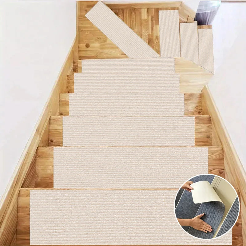Self-Adhesive Carpet Stair Treads