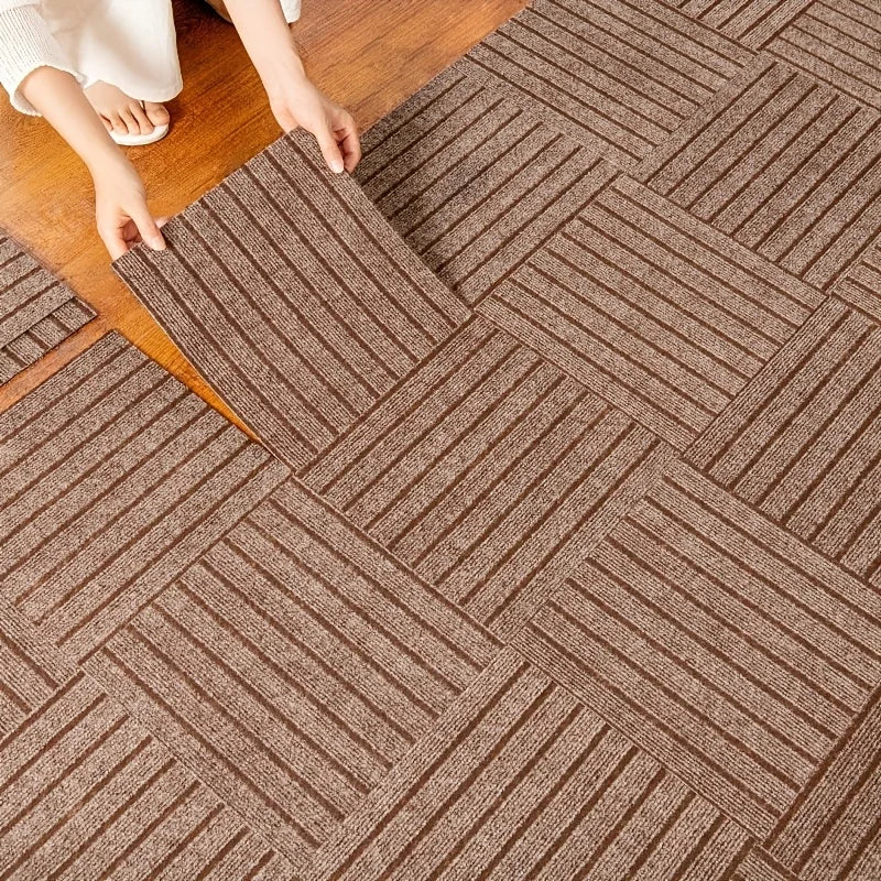 Self-Adhesive Carpet Floor Tiles