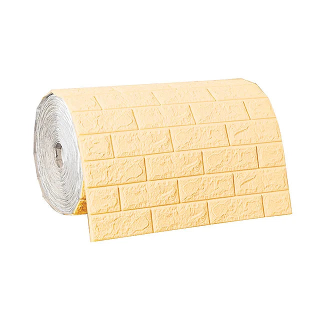 3D Faux Brick Peel & Stick Wall Panel