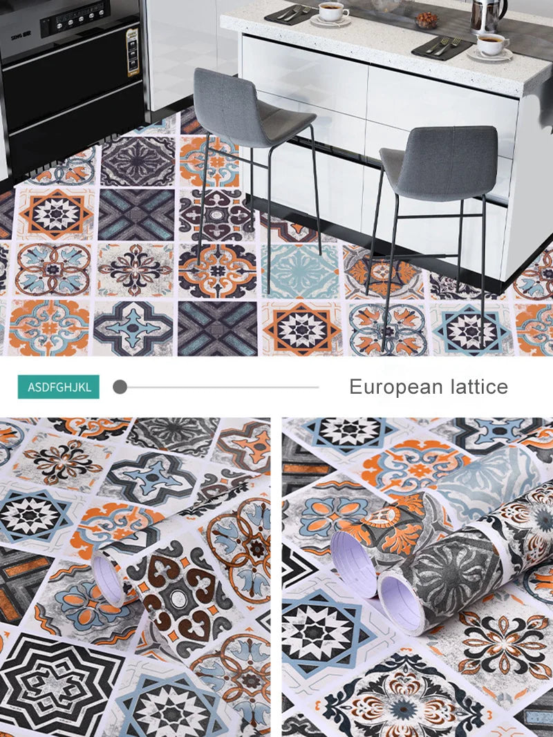Waterproof Peel & Stick Floor Tiles