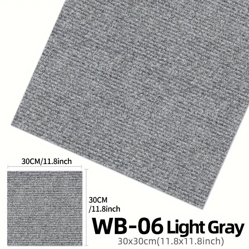 Self-Adhesive Carpet Floor Tiles