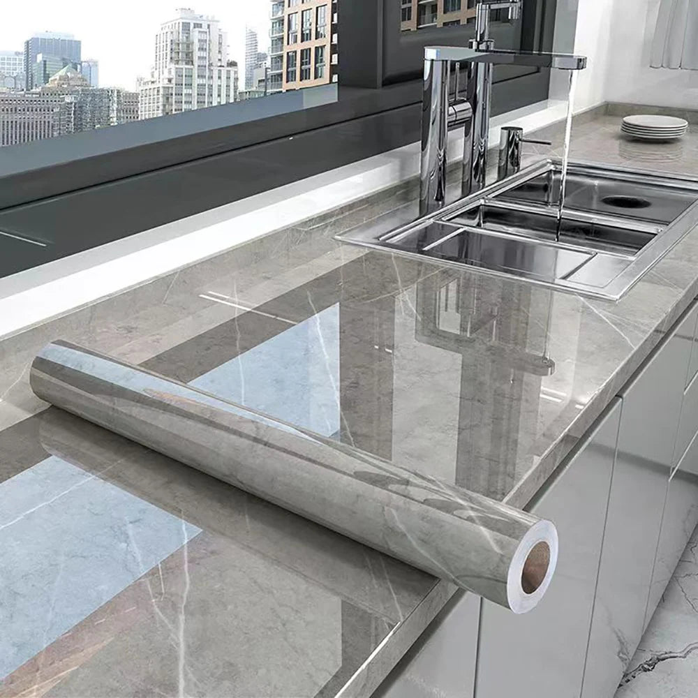 Marble Peel & Stick Countertop Film
