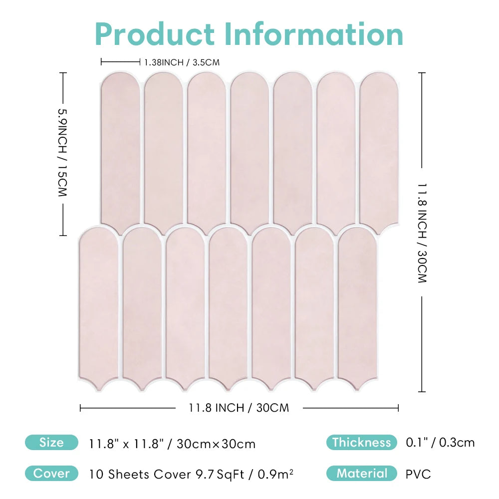 3D Peel & Stick Wall Panels