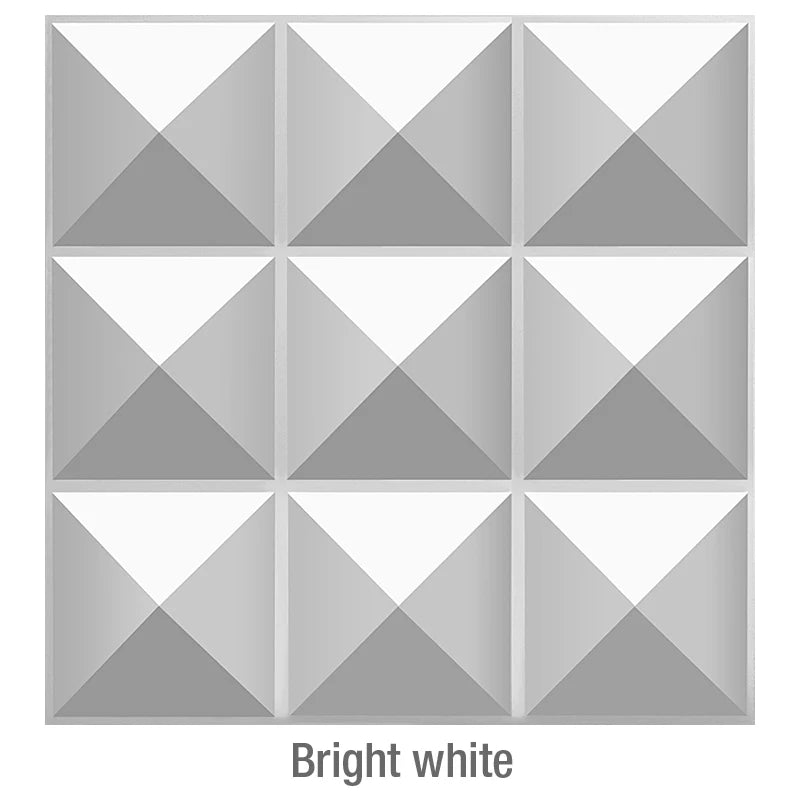 3D Decorative Peel-Free Wall Tiles