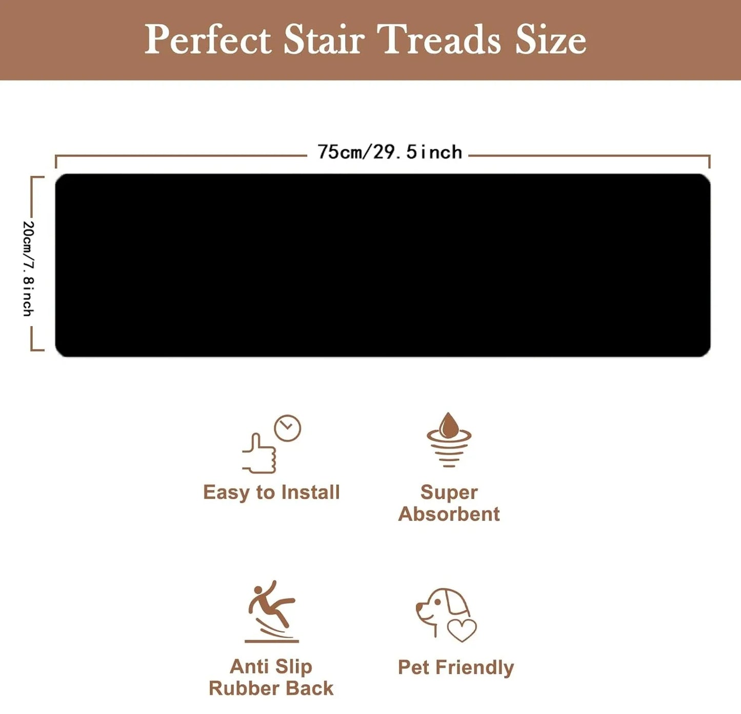 Botanical Non-Slip Stair Treads