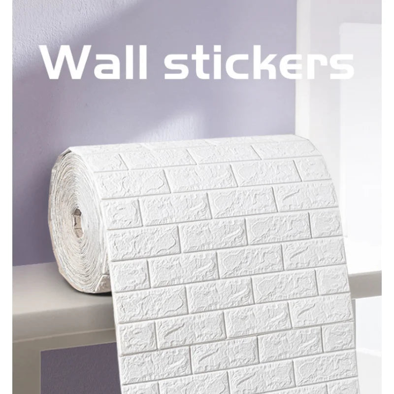 3D Faux Brick Peel & Stick Wall Panel
