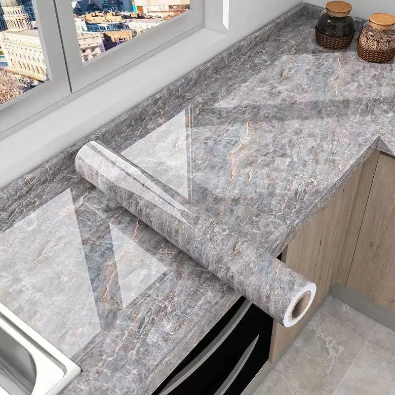 Marble Peel & Stick Countertop Film