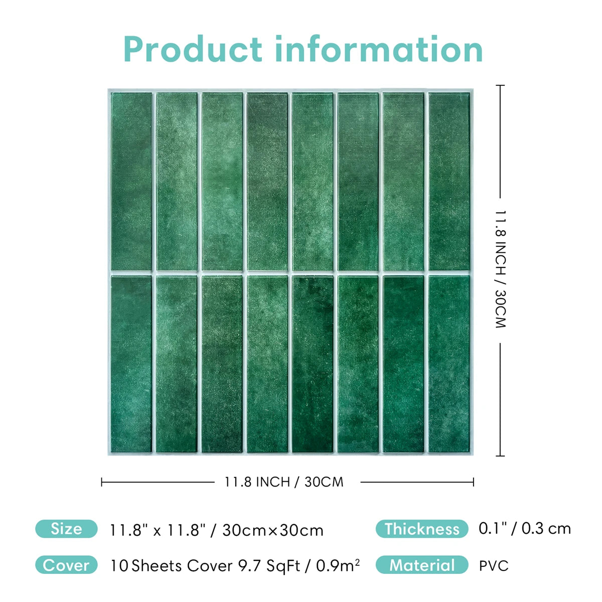 3D Peel & Stick Backsplash Panel
