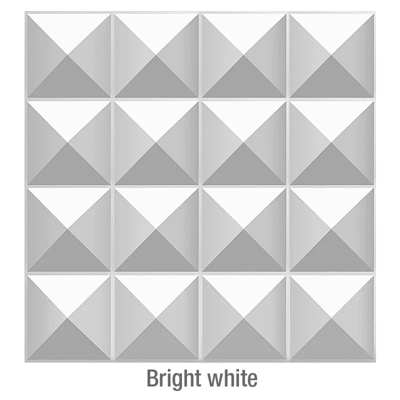 3D Decorative Peel-Free Wall Tiles