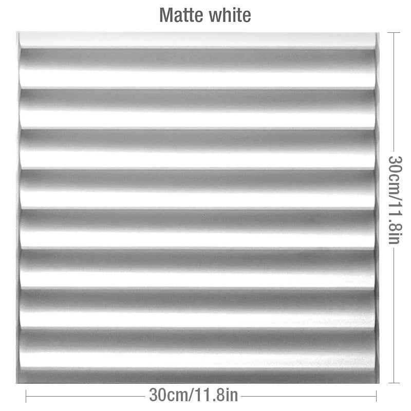 3D Decorative Peel-Free Wall Tiles