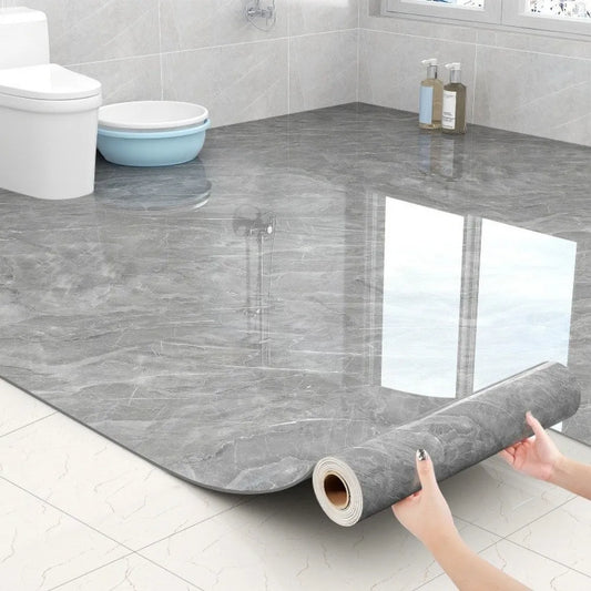 Marble Peel & Stick Floor Tiles