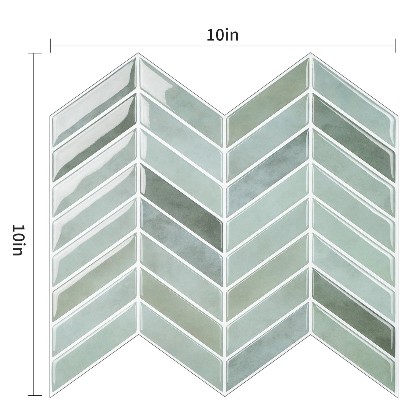 Waterproof Peel & Stick Backsplash Tile
