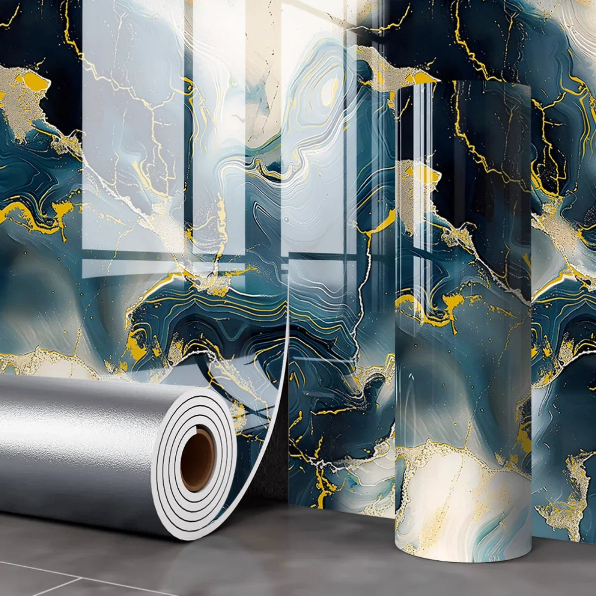 Gilded Marble Peel & Stick Wallpaper