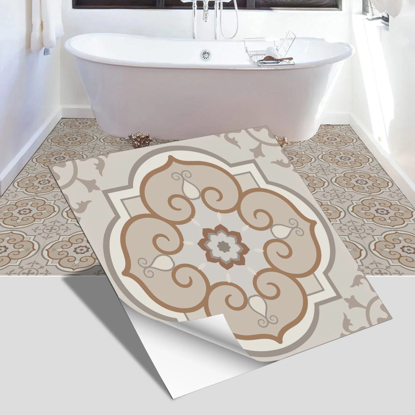 European Peel & Stick Floor Tiles