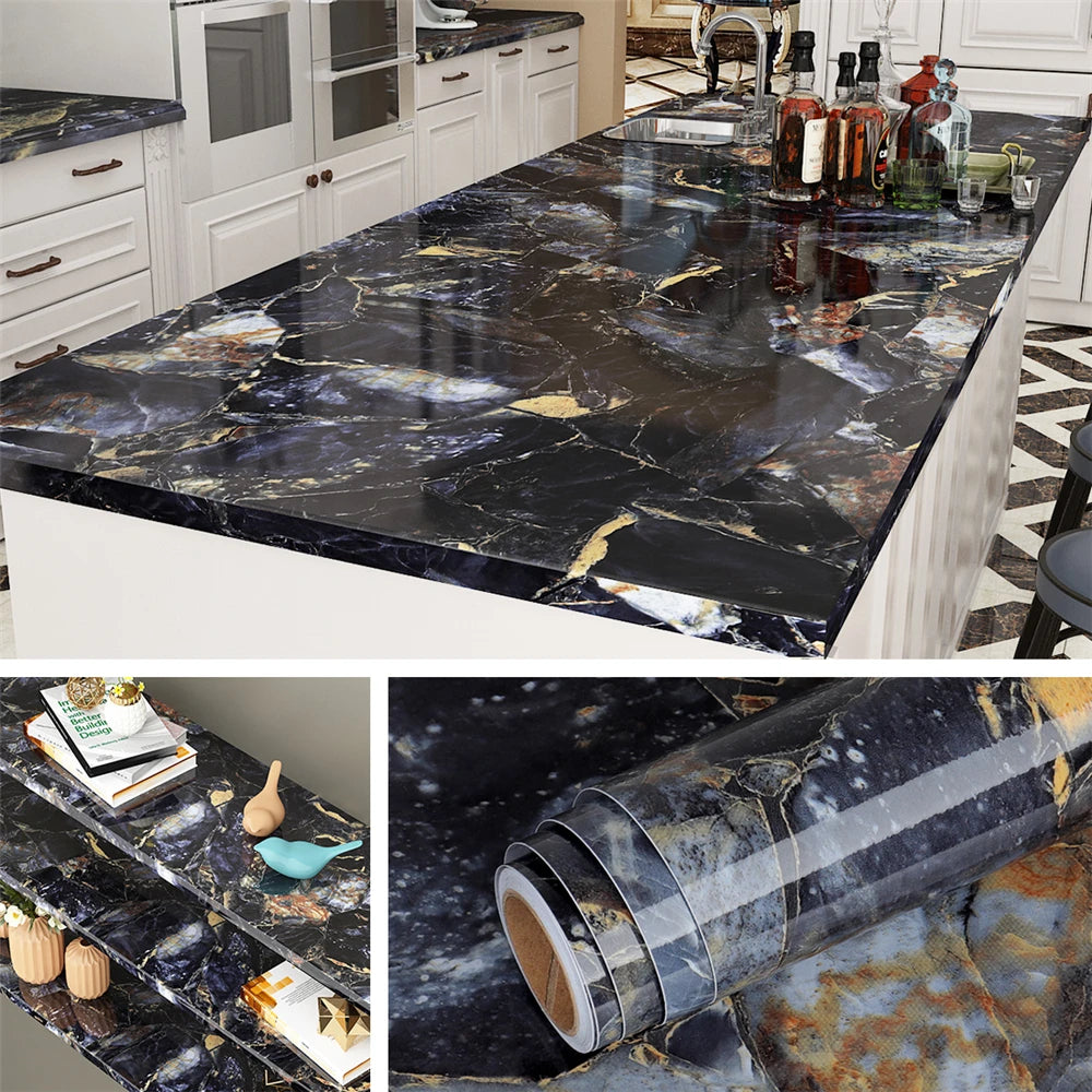 Marble PVC Countertop Wrap