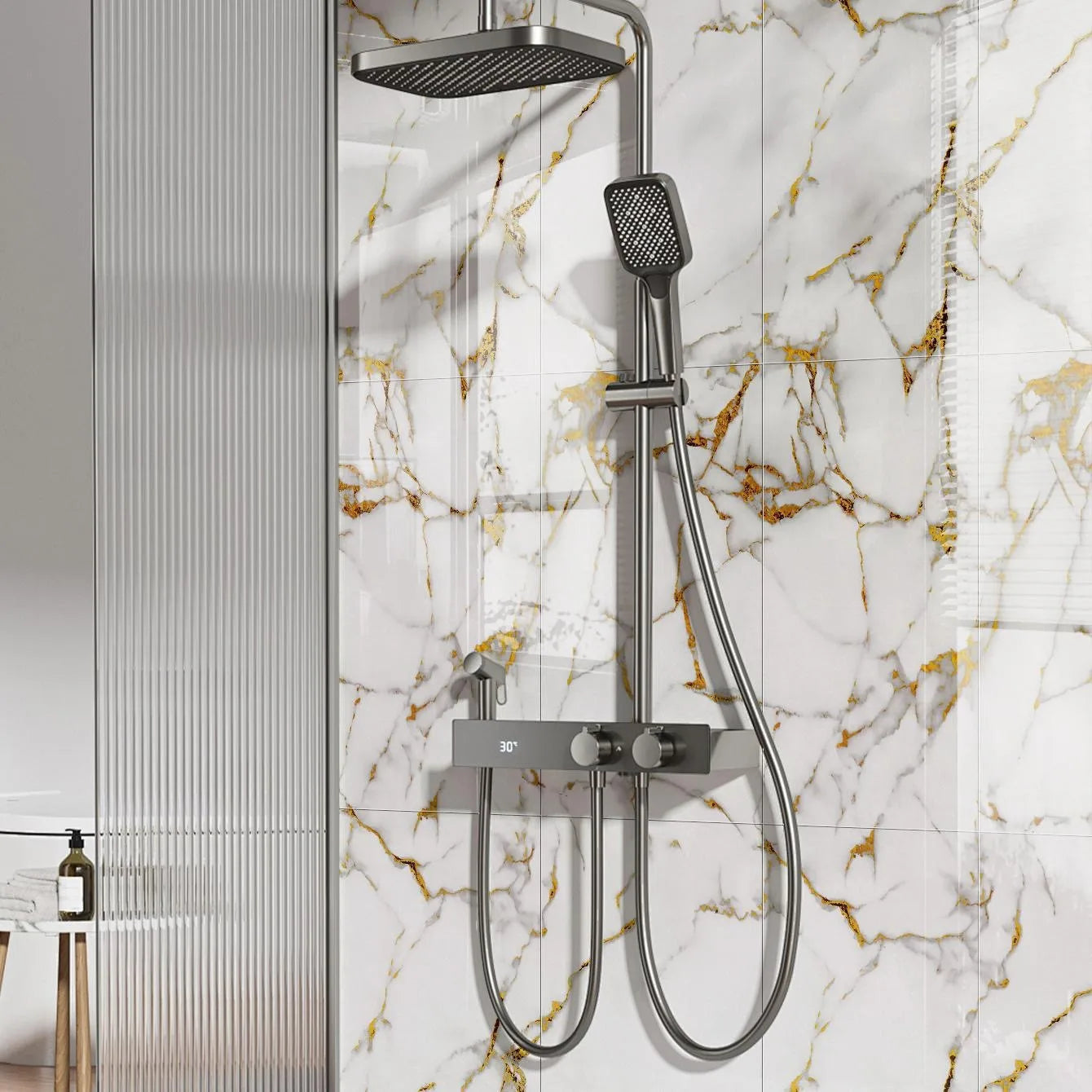 Marble Peel & Stick Wall Panel