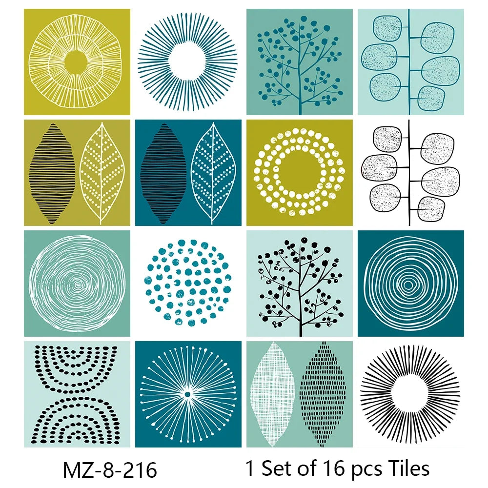 PVC Peel & Stick Wall Tiles