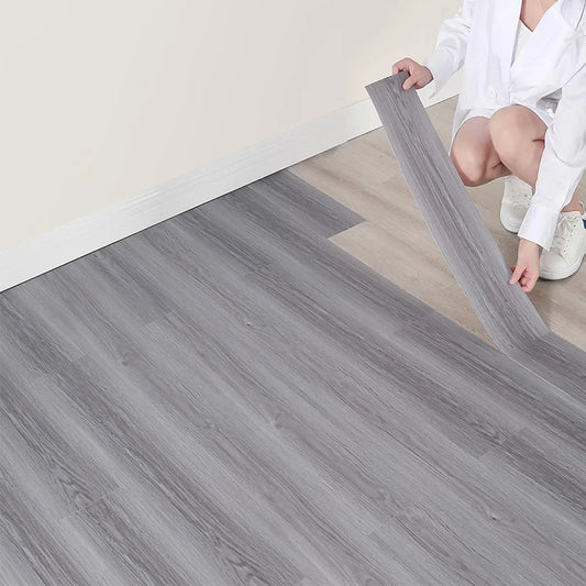 Wood Grain Peel & Stick Floor Planks