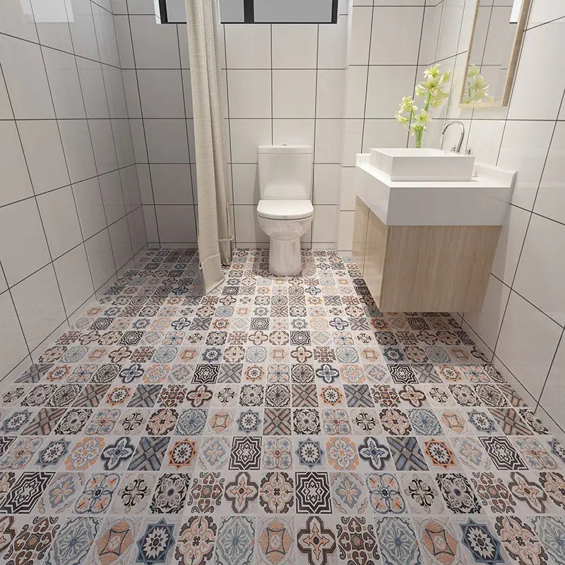 Wood Grain Peel & Stick Floor Tiles