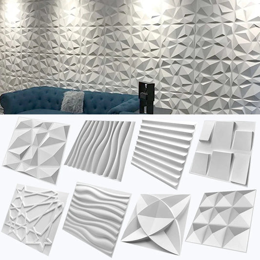 3D Decorative Peel-Free Wall Tiles