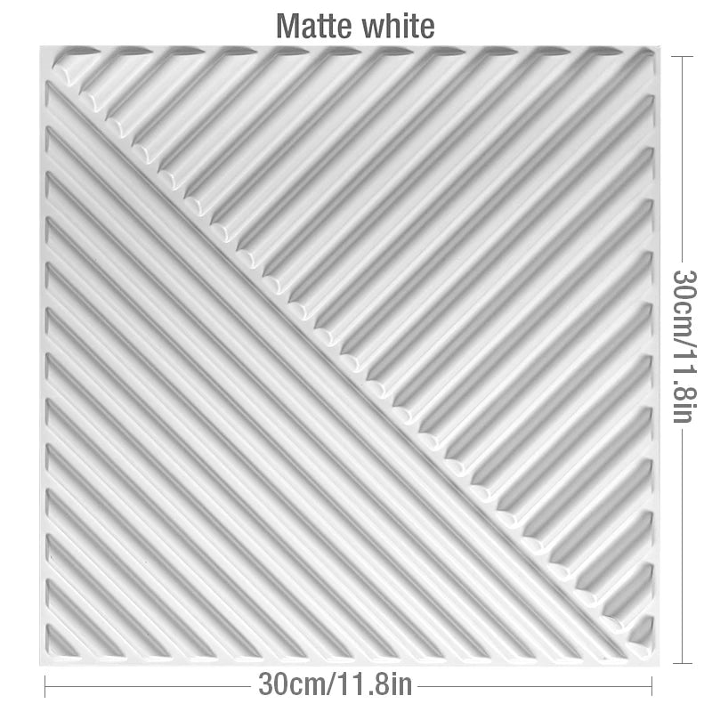 3D Decorative Peel-Free Wall Tiles