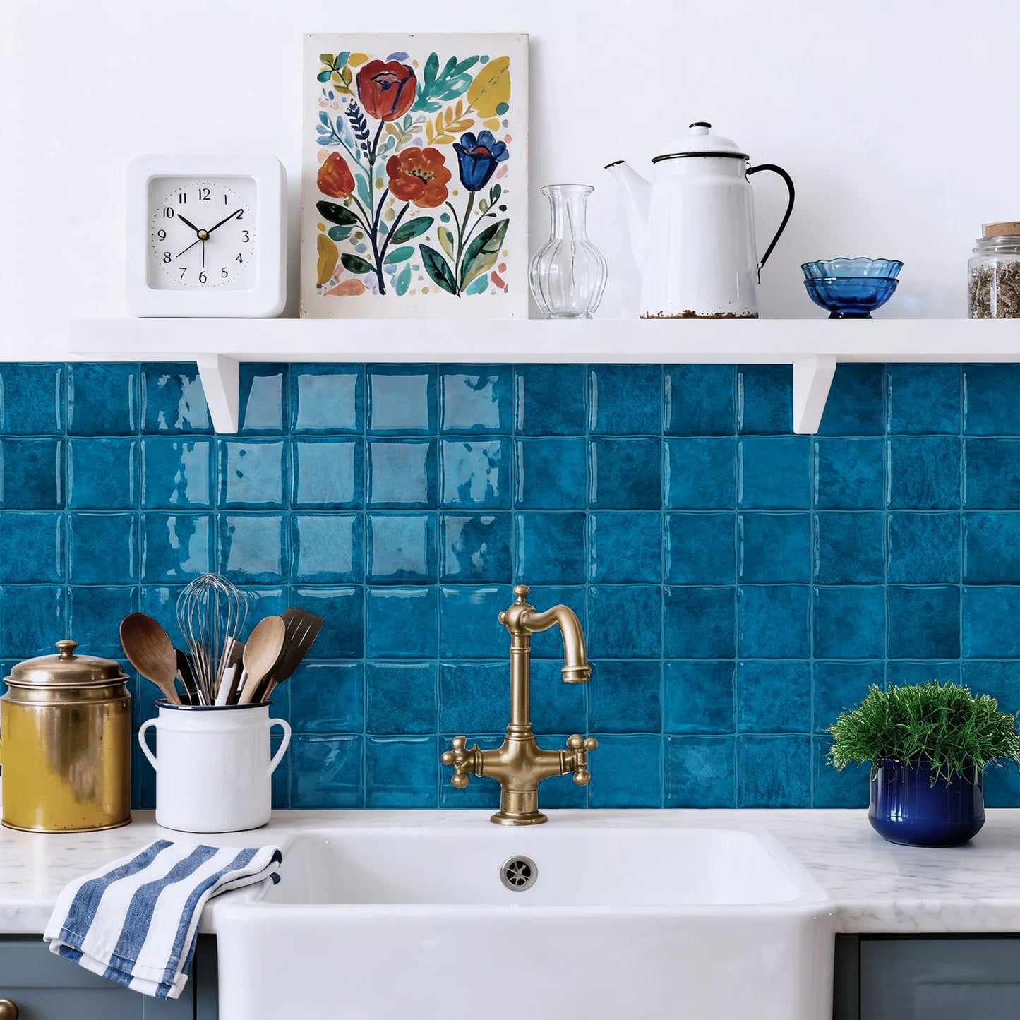 Pure Color Peel & Stick Wall Tiles