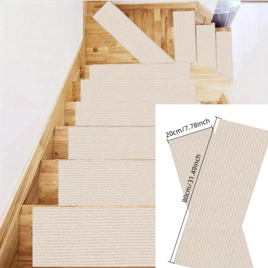 Self-Adhesive Carpet Stair Treads