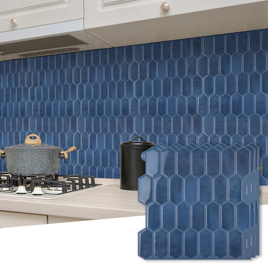 Hexagon Peel & Stick Backsplash Tile