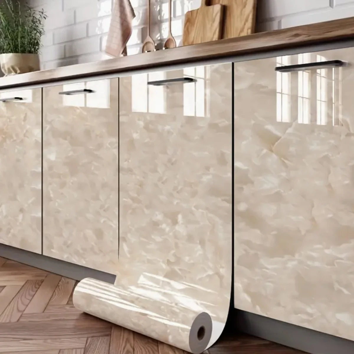 Marble Waterproof Countertop Wrap