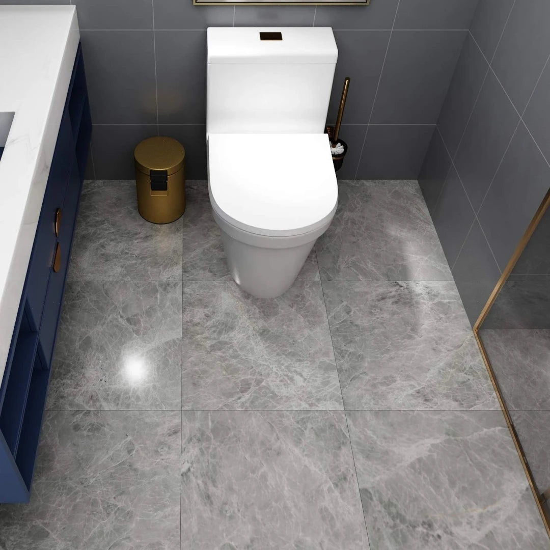 Marble Peel & Stick Floor Tiles