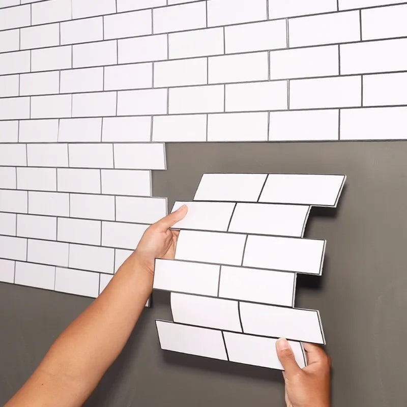 Marble Peel & Stick Backsplash Tile