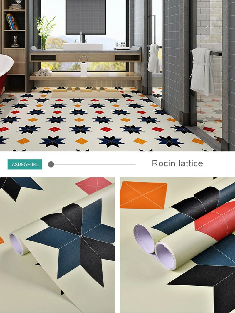 Waterproof Peel & Stick Floor Tiles