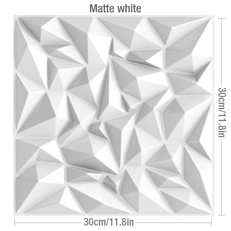 3D Decorative Peel-Free Wall Tiles