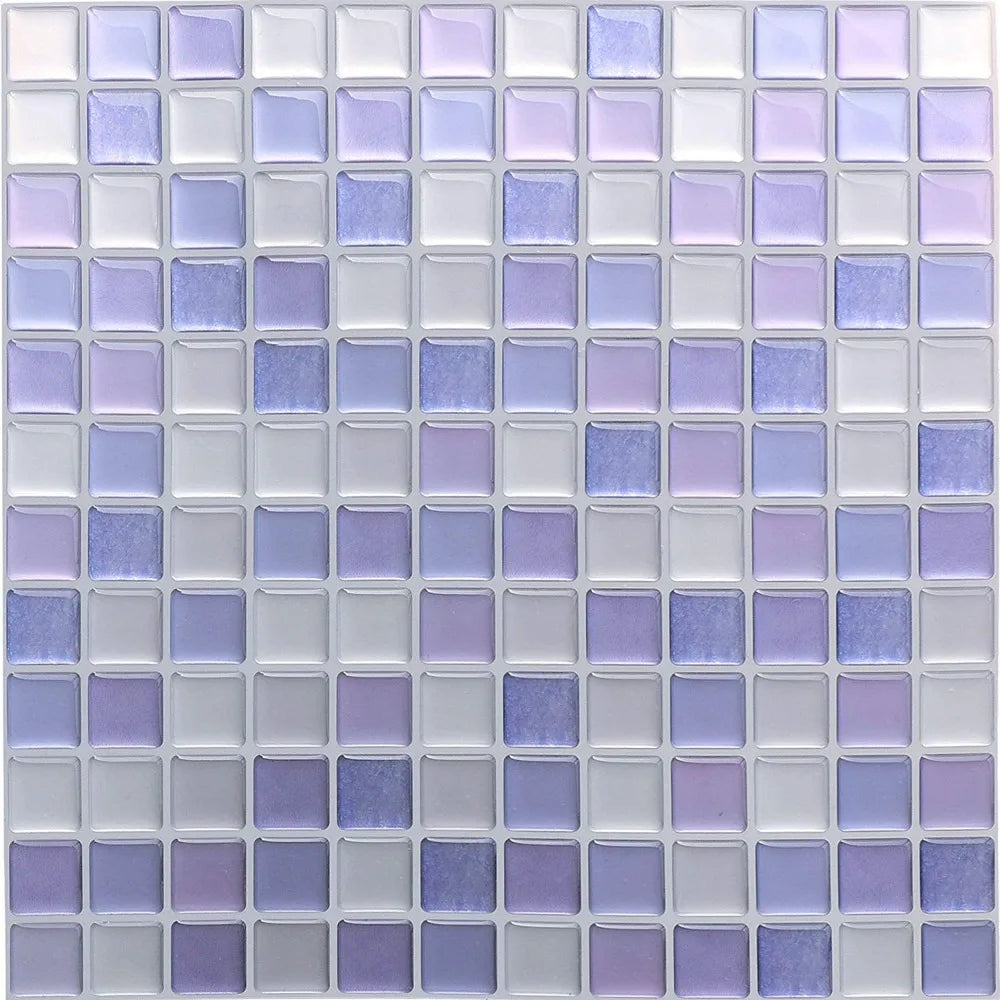 3D Mosaic Peel & Stick Backsplash Tile