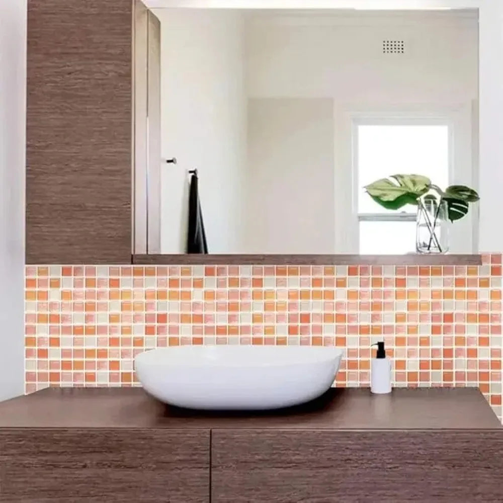 3D Mosaic Peel & Stick Backsplash Tile