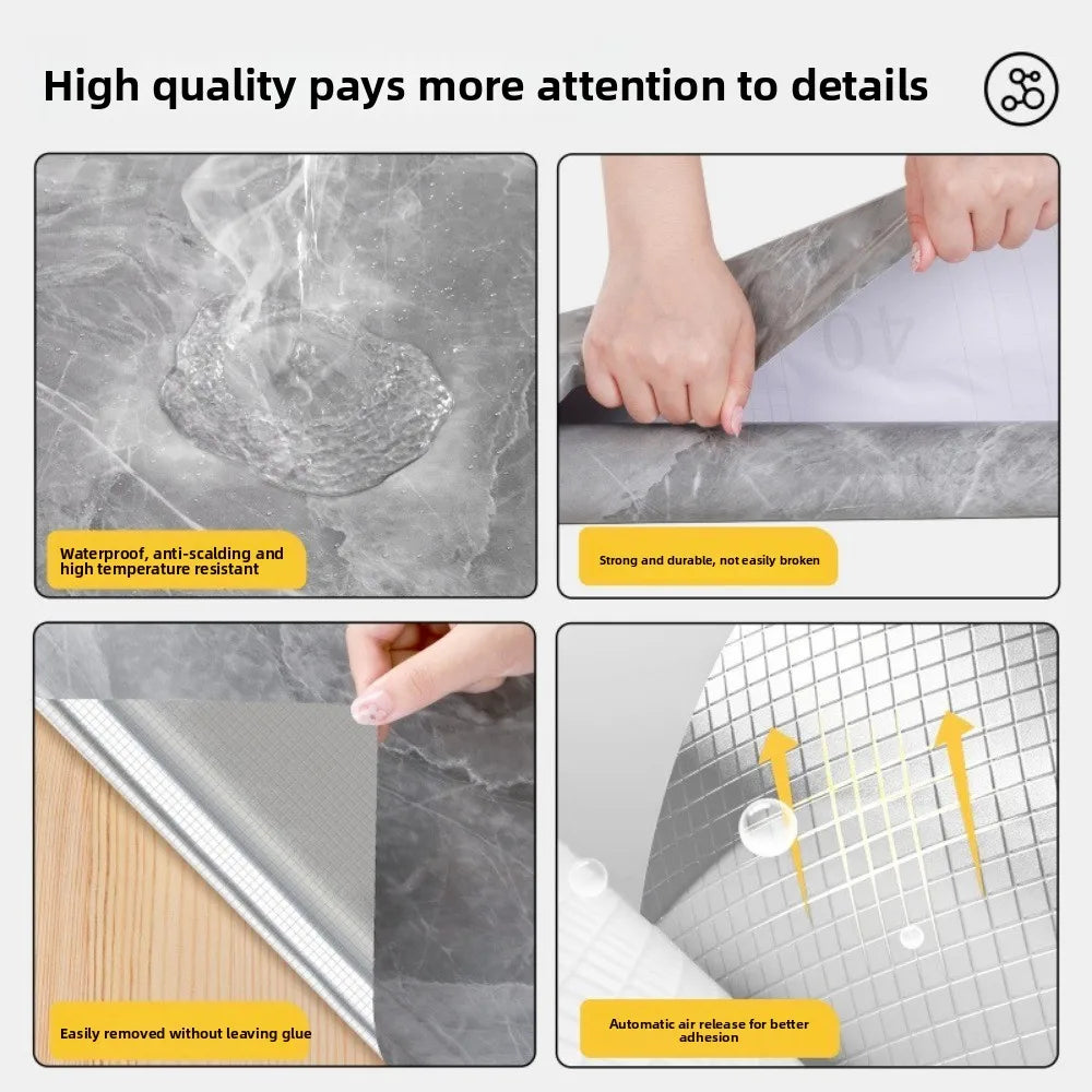 Marble Peel & Stick Floor Tiles