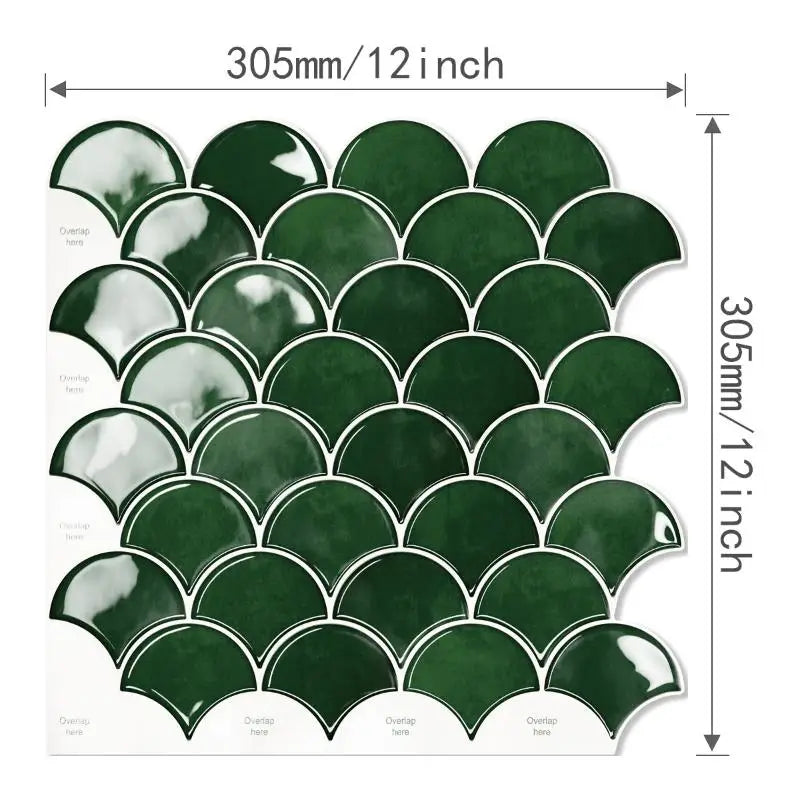 3D Peel & Stick Backsplash Tile
