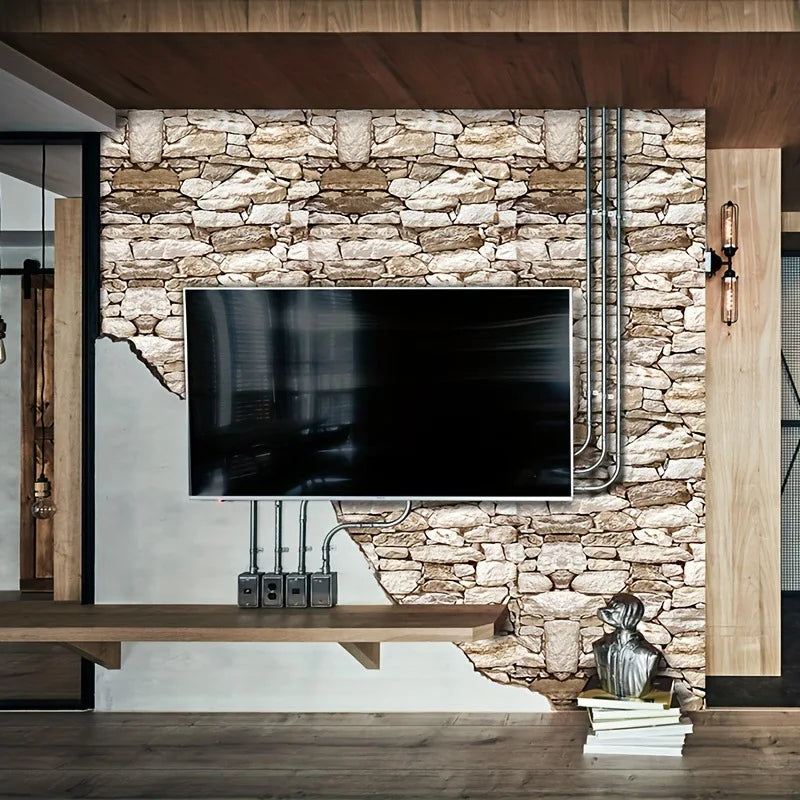 Stone Peel & Stick Wallpaper