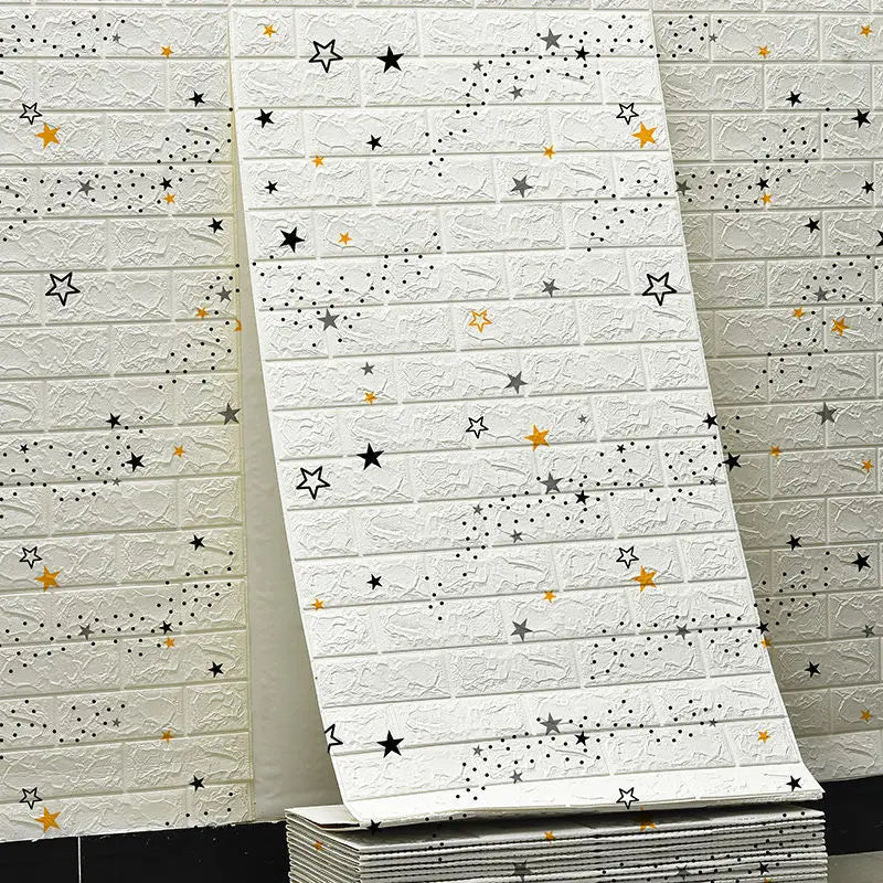 3D Faux Brick Peel & Stick Wall Panel