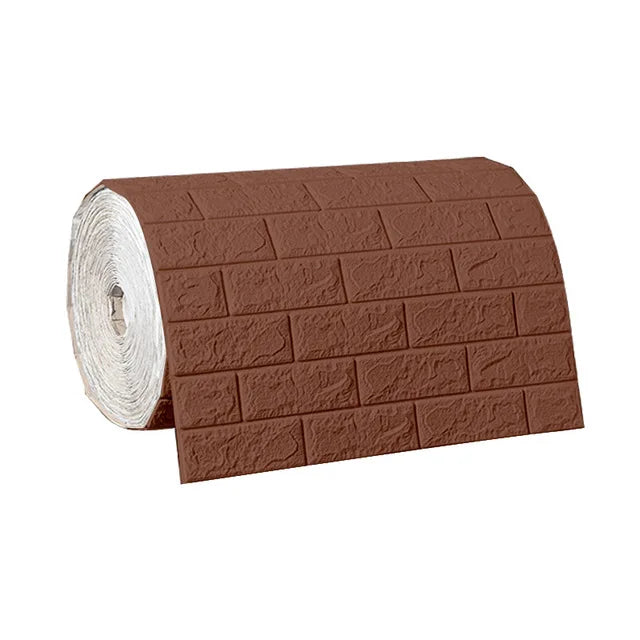 3D Faux Brick Peel & Stick Wall Panel