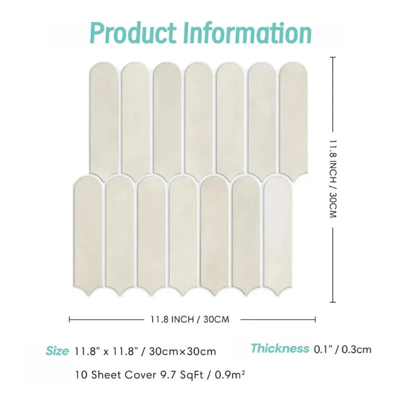 Modern Peel & Stick Wall Tiles