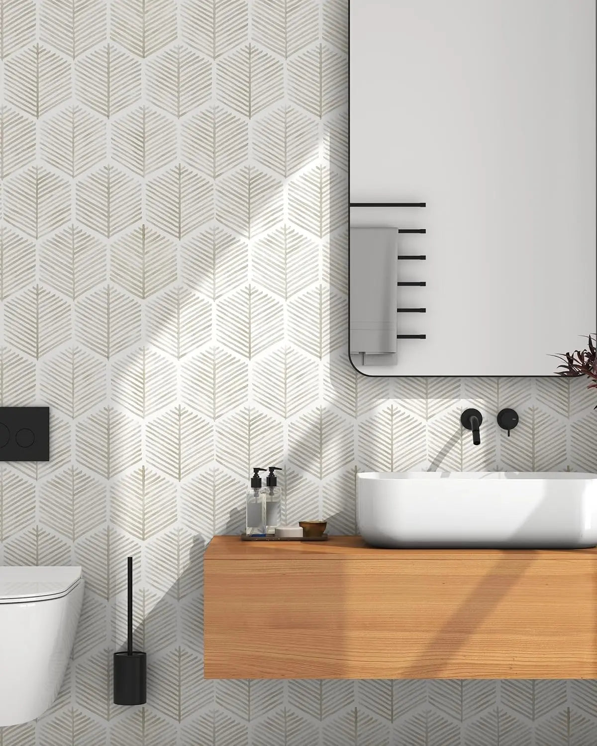 Geometric Peel & Stick Wallpaper