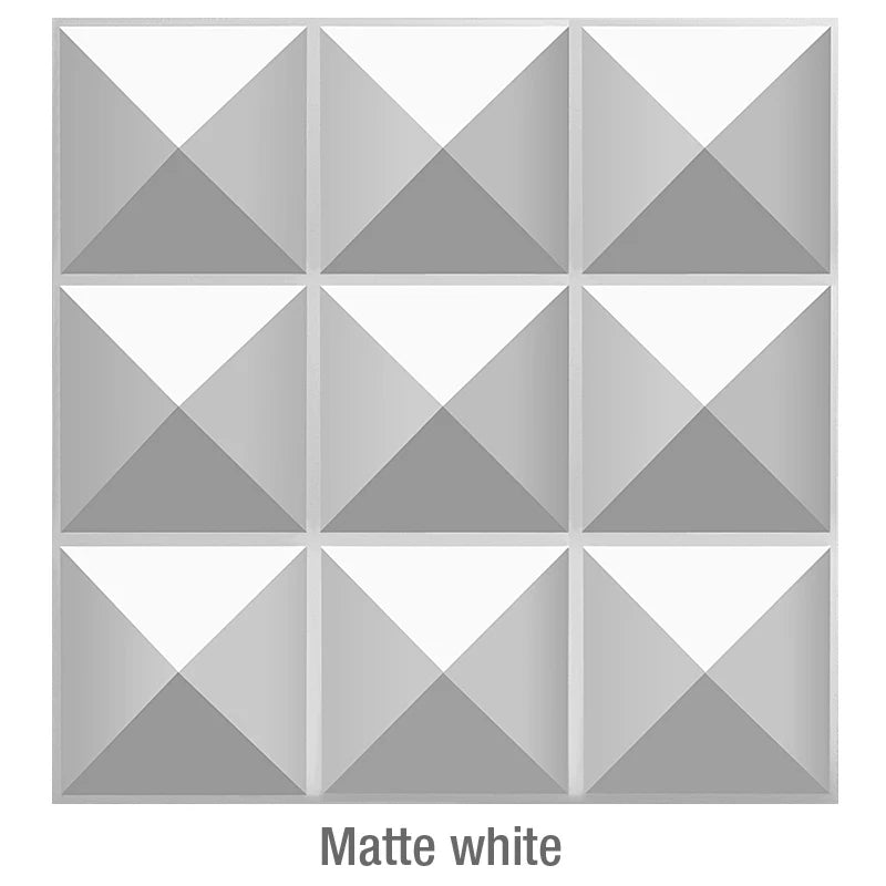 3D Decorative Peel-Free Wall Tiles